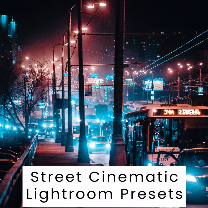 Street Cinematic Lightroom Presets
