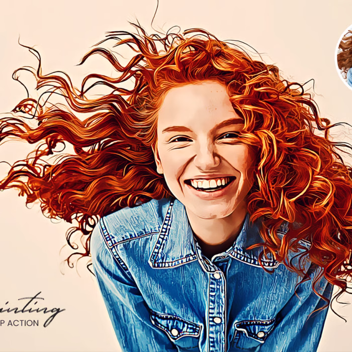 Oil Painting PS Action