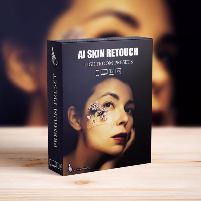 AI Skin Retouch Portrait Lightroom Presets