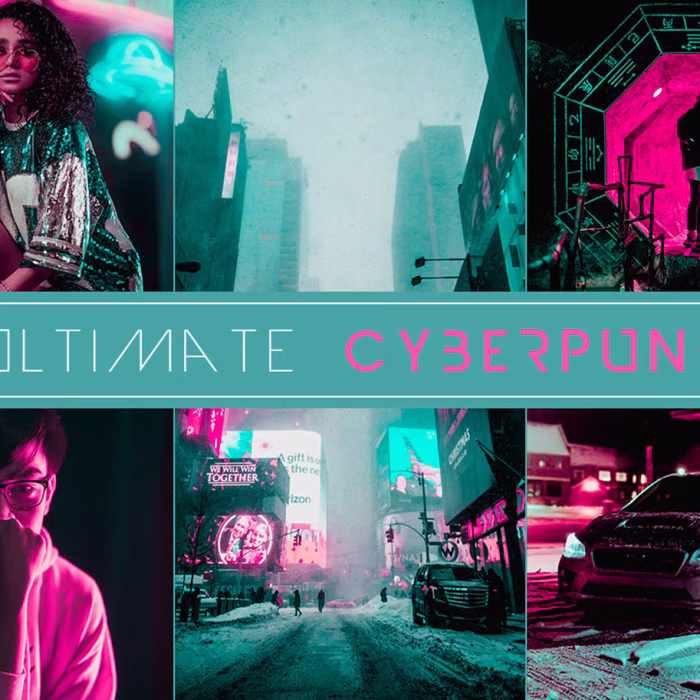 Ultimate Cyberpunk Photoshop & Lightroom